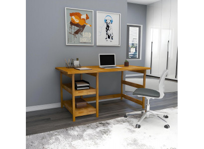 Bureaux marron design de qualité supérieure en bois de bureau modernes.