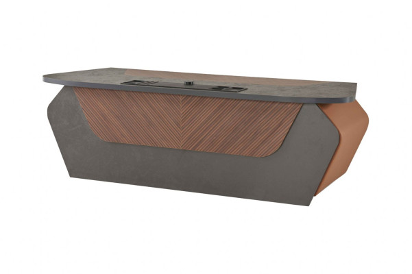 Ensemble de bureau 3 pièces Bureau Buffet Commode Moderne Style Rectangulaire