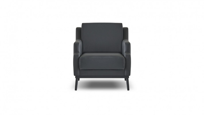 Ensemble de bureau 5 pièces gris foncé style 2x 2 places 2x fauteuil table basse