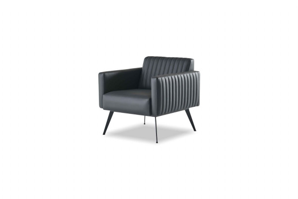 Ensemble de bureau 5 pièces 2x canapé deux places 2x fauteuils table basse noir marron