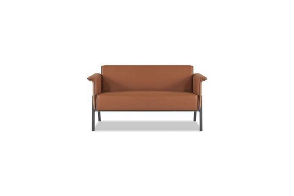 Ensemble de bureau marron Designer en bois Table siège simple banquette deux places Meubles