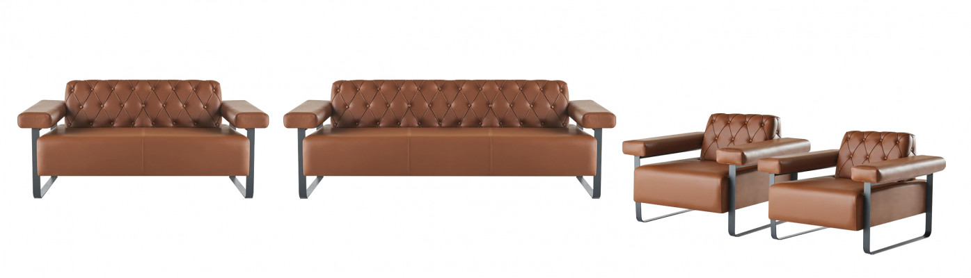 Canapé Chesterfield Boutons Canapés 4 pièces 3 places 2 places Fauteuil Moderne