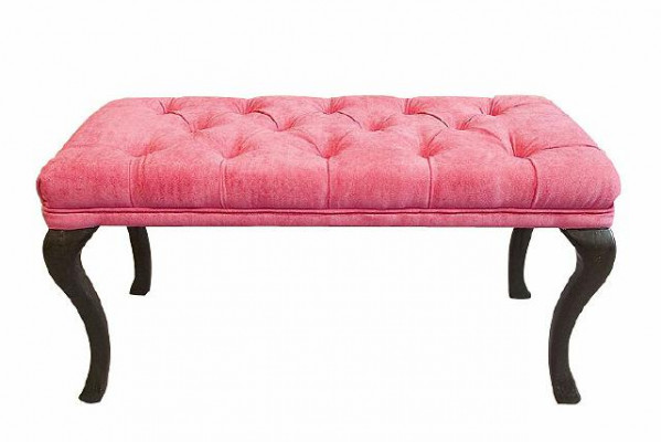 Chaise longue Chesterfield Liège siège tabouret cuir textile 50x50x45 /120x40x45