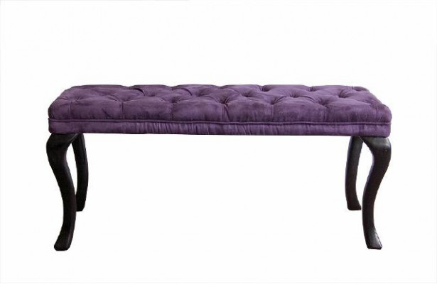 Chaise longue Chesterfield Liège siège tabouret cuir textile 50x50x45 /120x40x45