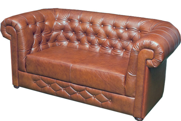 Canapé Chesterfield Ensemble de canapé 3 places en cuir rembourré Sofas Neuf BANTRY