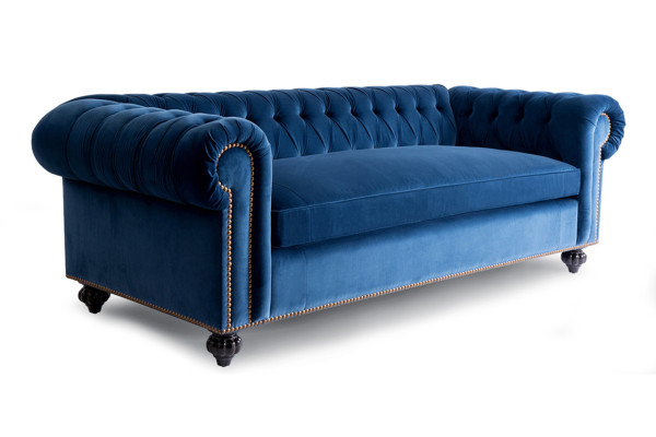 Chesterfield 3 places XXL canapé en tissu ensemble canapé sofa Big Couchen 2016-37