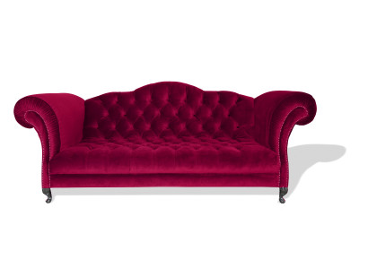 Chesterfield Sofa 3 PLACES Canapé Design en tissu Canapés Ensemble SL Sofa 46