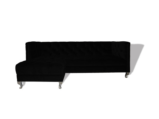 Canapé Chesterfield 3 places Designer en tissu SLIII Sofa №7