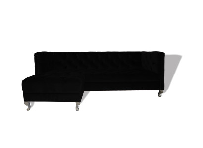 Canapé Chesterfield 3 places Designer en tissu SLIII Sofa №7