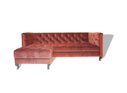 Canapé Chesterfield Rembourré Designer Canapés Ensemble de Canapés SLIII Canapé №8