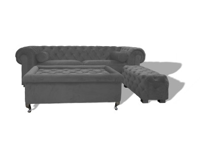 Canapé Chesterfield Tapisserie Designer Canapés Sofa Ensemble de Canapés SLIII Canapé №21