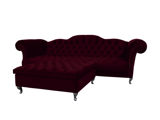 Canapé Chesterfield Designer de Revêtement Sofas Ensemble Canapé SLIII Sofa №45