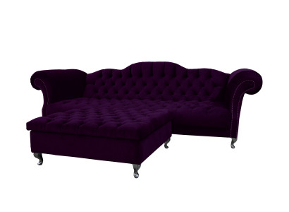Canapé Chesterfield Rembourré Designer Canapés Ensembles de Canapés et Canapés SLIII Sofa №52