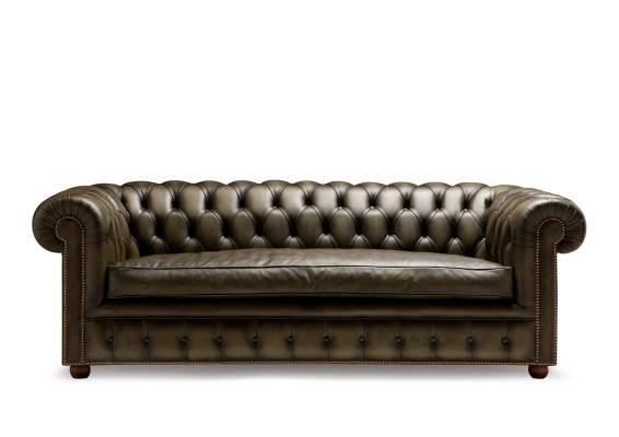 Canapé Chesterfield Sofa Polster Ensemble 3 Places Canapés Classiques Neuf Richmond