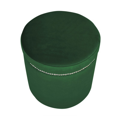 Tabouret repose-pieds ottoman pouf de salon designer Okrugla40