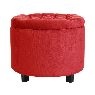 Tabouret repose-pieds ottoman pouf design Solano pour salon