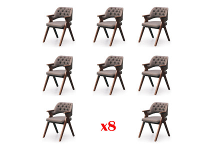 Chaise de salle à manger, ensemble, acheter, Bois, style moderne, bon marché, Salle à manger