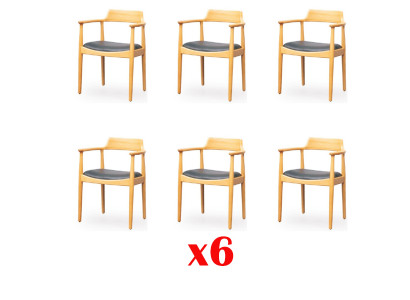 Ensembles de salle à manger 6 chaises Groupes de chaises Groupe de chaises complet et suite