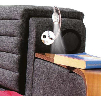 Confort et style avec notre lit rond de designer et son rembourrage textile de haute qualité