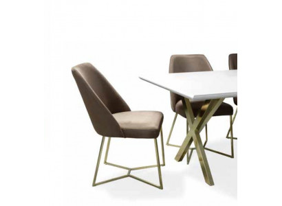 Fauteuil de luxe, chaise à une place, meuble, chaises, fauteuil inclinable rembourré en métal