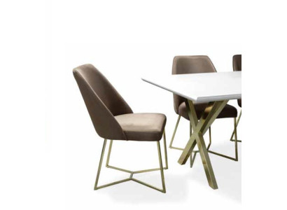 Fauteuil de luxe, chaise à une place, meuble, chaises, fauteuil inclinable rembourré en métal