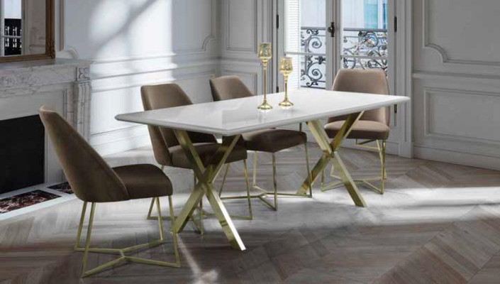 Conception Table de salle à manger Table Tables Moderne Bois Salle à manger Style italien