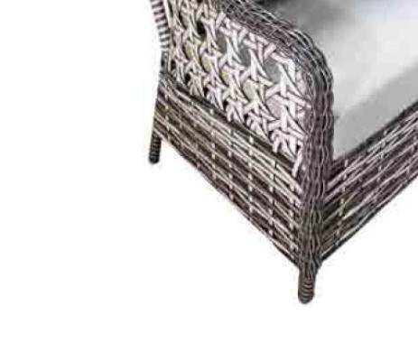 Meubles de jardin modernes ensemble de canapé de luxe table tabouret fauteuil groupe de sièges