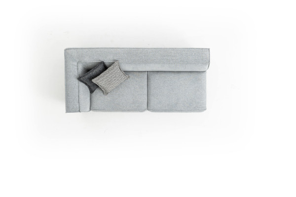 Canapé en L de design moderne, tissu textile, canapé d'angle, mobilier, ensemble d'angle 310x225