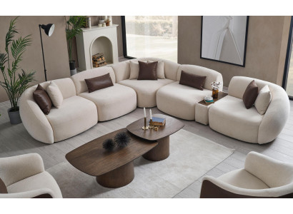 L-förmiges Sofa Sofaecke Eckpolster Couch Wohnlandschaft Sitzlandschaft