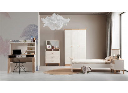 Komplette Schlafzimmer Garnitur Edles Bett Schreibtisch Schminktisch