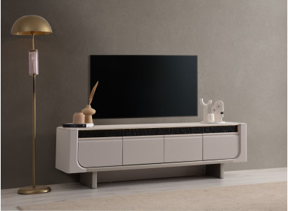Exklusives TV-Sideboard Designer Wohnzimme Lowboard TV-Schrank