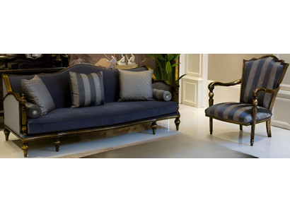 Elegantes Sofa mit Sessel im luxuriösen Design für Ihr Zuhause Hochwertig Möbel