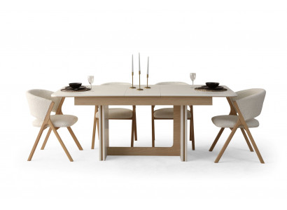 Stilvolles Esszimmer-Set mit Tisch und 6 Stühlen für Ihr Zuhause