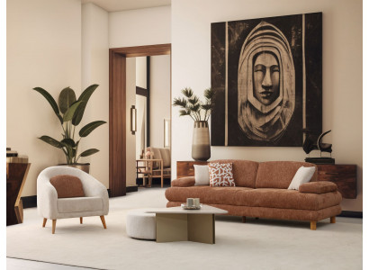 Wohnzimmer Set 3+1 Sitzer mit stilvollem Design und hohem Komfort