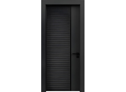 Moderne Schwarze Haustür Designer Wohnungstüren Edle Kompletttür