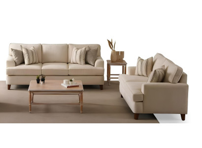 Modernes Elegantes Wohnzimmer-Set mit 3- und 2-Sitzer für Ihr Zuhause