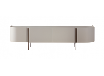 Stilvoller weißer Sideboard Holzsideboard Möbel für Esszimmer und Küche