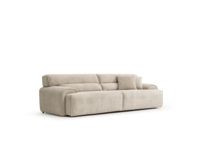 Elegantes 4-Sitzer Sofa in Beige für modernes Wohnen