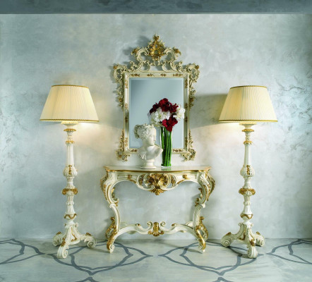 Miroir Cadre en bois Grand Miroir mural Classique r Miroir Designer Baroque SP5020