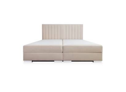 Un lit confortable et fonctionnel est fabriqué avec des matériaux de haute qualité dans un style moderne.