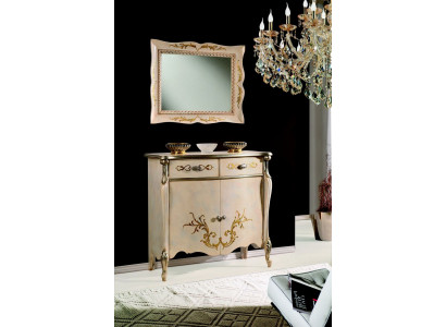 Meubles de luxe en bois de style baroque Armoire blanche Commode Armoires Designer