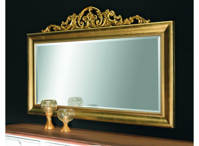 Miroir Miroir mural Rectangulaire Miroir de couloir en bois Miroir à décor de mur Baroque