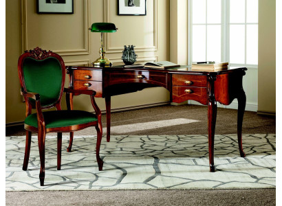 Meubles en bois classiques italiens de luxe Design de bureau Mobilier de bureau