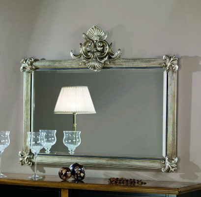 Classique Grand Miroir Miroir mural Cadre en bois miroir suspendu SP6570 Baroque