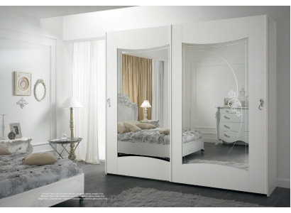 Armoire blanche Mobilier de luxe Mobilier italien Armoire de chambre