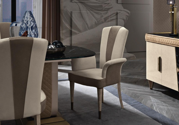 Mobilier Tables dessus de travail en aspect marbre nouveau design italien de luxe