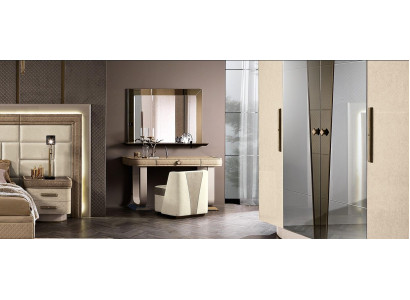 Coiffeuse Chambre Tabouret Ensemble Coiffeuse Console Miroir