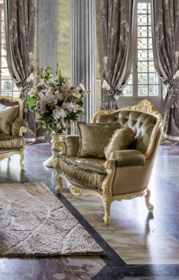 Design Canapés Tapisserie Canapés Textile Relax Art déco Canapé 2 places neuf 2 places