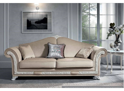 Canapé 3 places Mobilier de salon Canapés trois places Mobilier de luxe italien Tissu