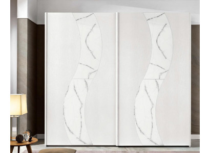 Armoires Armoire avec portes coulissantes Armoire de chambre Design en bois Moderne